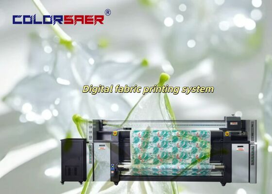 工場競争力のある価格ロールツーロール昇華プリンター 4 & 8 プリントヘッド テキスタイル印刷システム