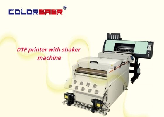 SAER 60CM DTFプリンタ A1サイズ シェーカー粉末機と一緒に