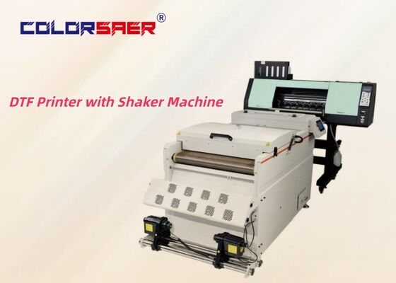 60cm DTF Printer with Platform Heating and White Ink Circulation for PET Film Printing