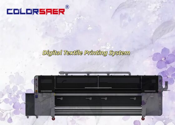 SAER COLOR 工場 競争力のある価格 ロール・トゥ・ロール サブライメーションプリンター 4 & 8 印刷頭 繊維印刷システム