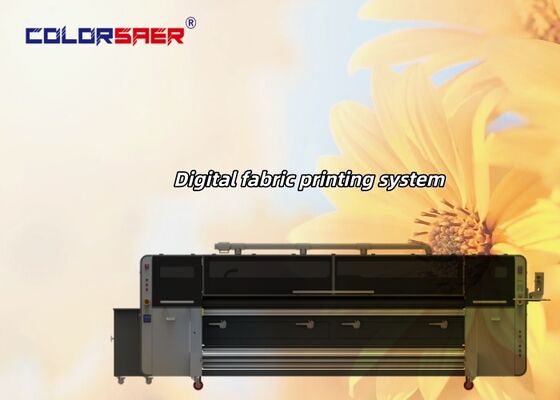 Industrial KJ4B-QL Print Head Dye-Sub Printer New Model Low Maintenance for Long-Run Printing ECO-Friendly For Polyester & Cotton Fabric