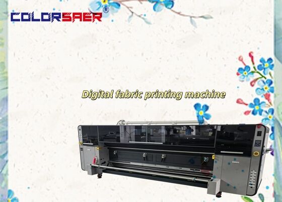 SAER カラー 4 & 8 pcs I3200A1 プリンタヘッド 3.2m オールインワン 広告 高色インクジェット デジタルフラグ印刷機