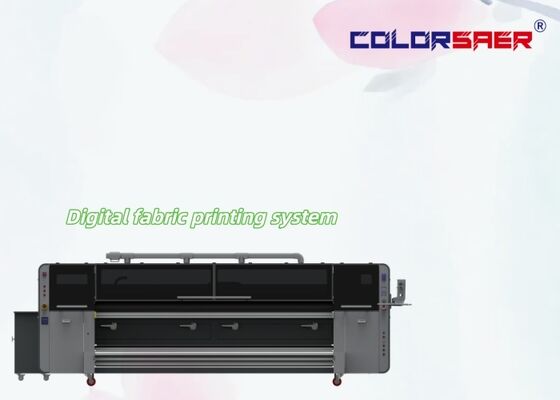 大型デジタル繊維プロットロールインクジェットロール 2m / 2.4m / 3.2m 幅 I3200 ヘッドインプレッサ De Maquina