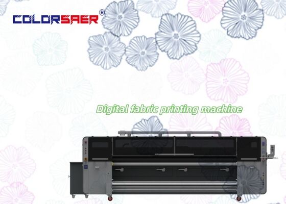 SAER ハイエンド 大型 3200mm デジタル繊維印刷システム 織物プロット 4色または8色