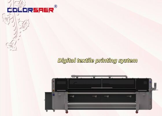 KJ4B-QL プリントヘッドを備えたハイエンド 3.2 メートル大判デジタルテキスタイル印刷インクジェット CSR3200 ファブリックプリンター