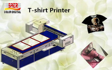 8つのRicoh GH2220の印字ヘッドが付いている安定した高性能のTシャツの印字機