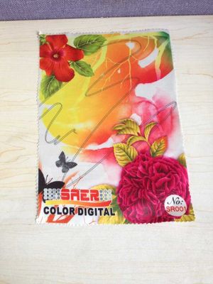 防水サテンの昇華デジタル印刷の生地の紫外線抵抗力がある