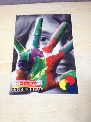 ゆがみは傘浜の旗のためのデジタル印刷された生地を編みました