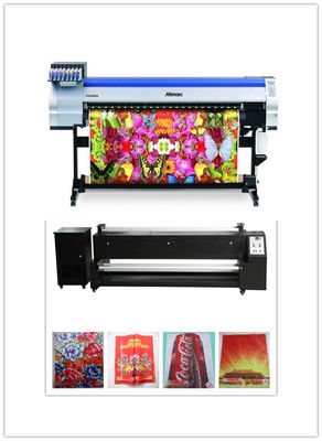 Epson DX5 の印字ヘッドが付いている染料の Mimaki の織物プリンターの広告