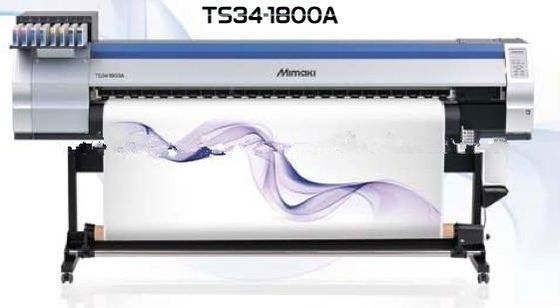 Mimaki TS34-1800 デジタルの織物機械はのための生地の印刷、旗の印字機を転がします