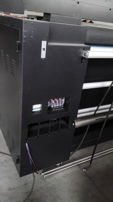 明るく着色させます生地を3.2mの直接昇華ヒーター