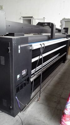 生地の作図装置の上陸海岸表示旗の旗の織物プリンター機械を転がすロール