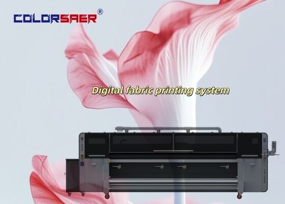 SAER COLOR 高速 3.2m 染料 洗浄 プリンター 工場価格 KJ4B-QL 印刷頭