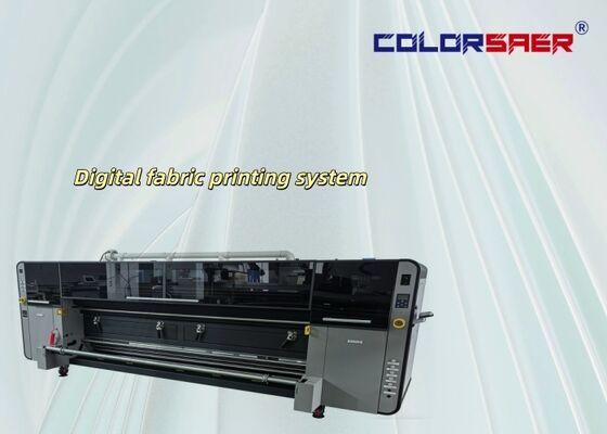 高級 SAER COLOR デジタル 織物 印刷 システム 専門 上海 メーカー 大型 ロール ロール 繊維 プランター