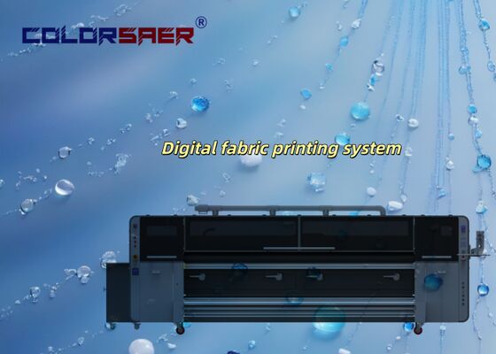 生涯保証 高解像度DIP 3200mm オールインワンファブリックデジタル印刷機およびテキスタイル印刷システム