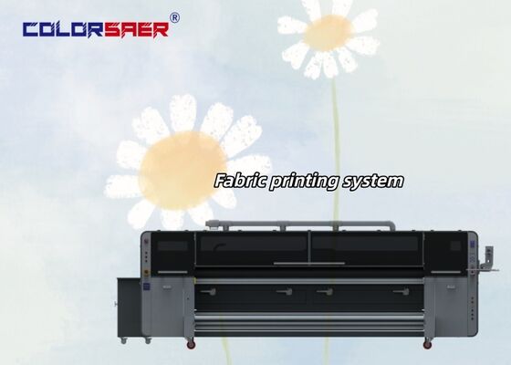 高解像度マルチパスCSR3200SAER 亜酸化インクと色素インクを持つ大型形式の繊維印刷システム