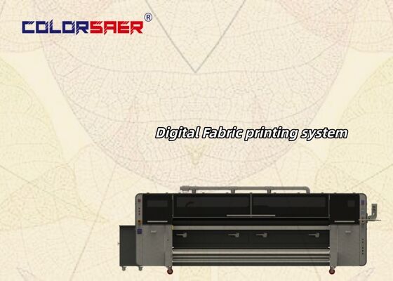 ポリエステル・綿素材用インクジェット捺染システム 高速捺染機 SAER