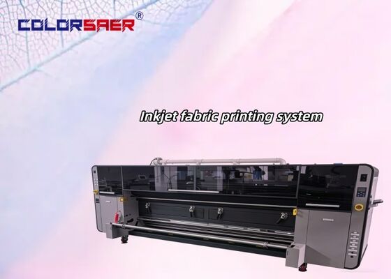 SAER COLOR 長寿命デジタル大判 3200mm 印刷幅 自動ロール・トゥ・ロール捺染機