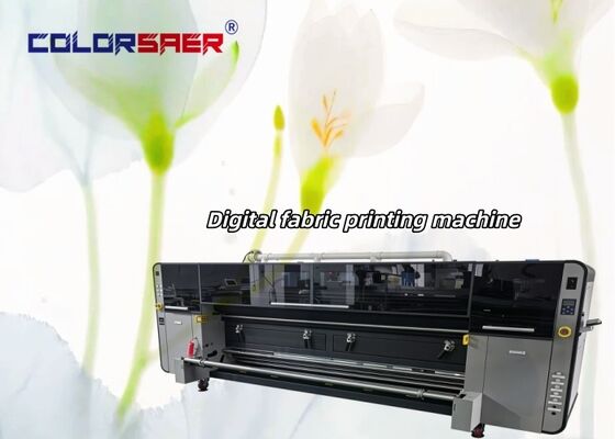 オンタイムデリバリー保証 大型 3200MM テキスタイルプロッター 4個または8個プリントヘッド 昇華フラッグ ダイレクトプリンター