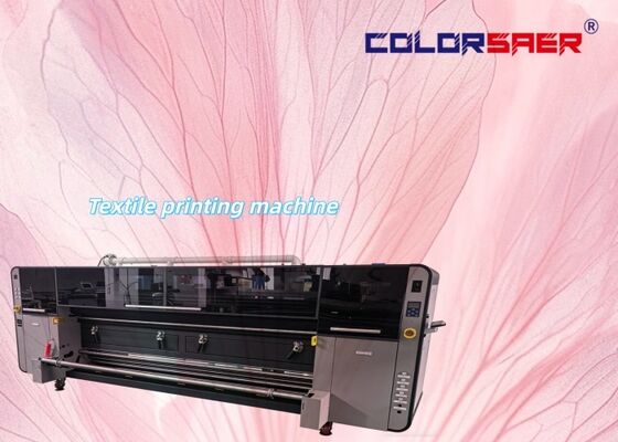 SAER COLOR 高性能デジタルフラッグ生地印刷機 ポリエステル生地/綿素材プリンター