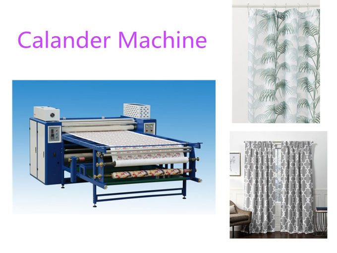 平面織物のカレンダー機械織物の回転式印字機の多数の表面の昇華 0