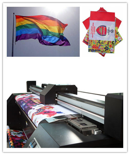染料の昇華絹綿ポリエステルのための 3.2m の幅の生地の作図装置機械 2